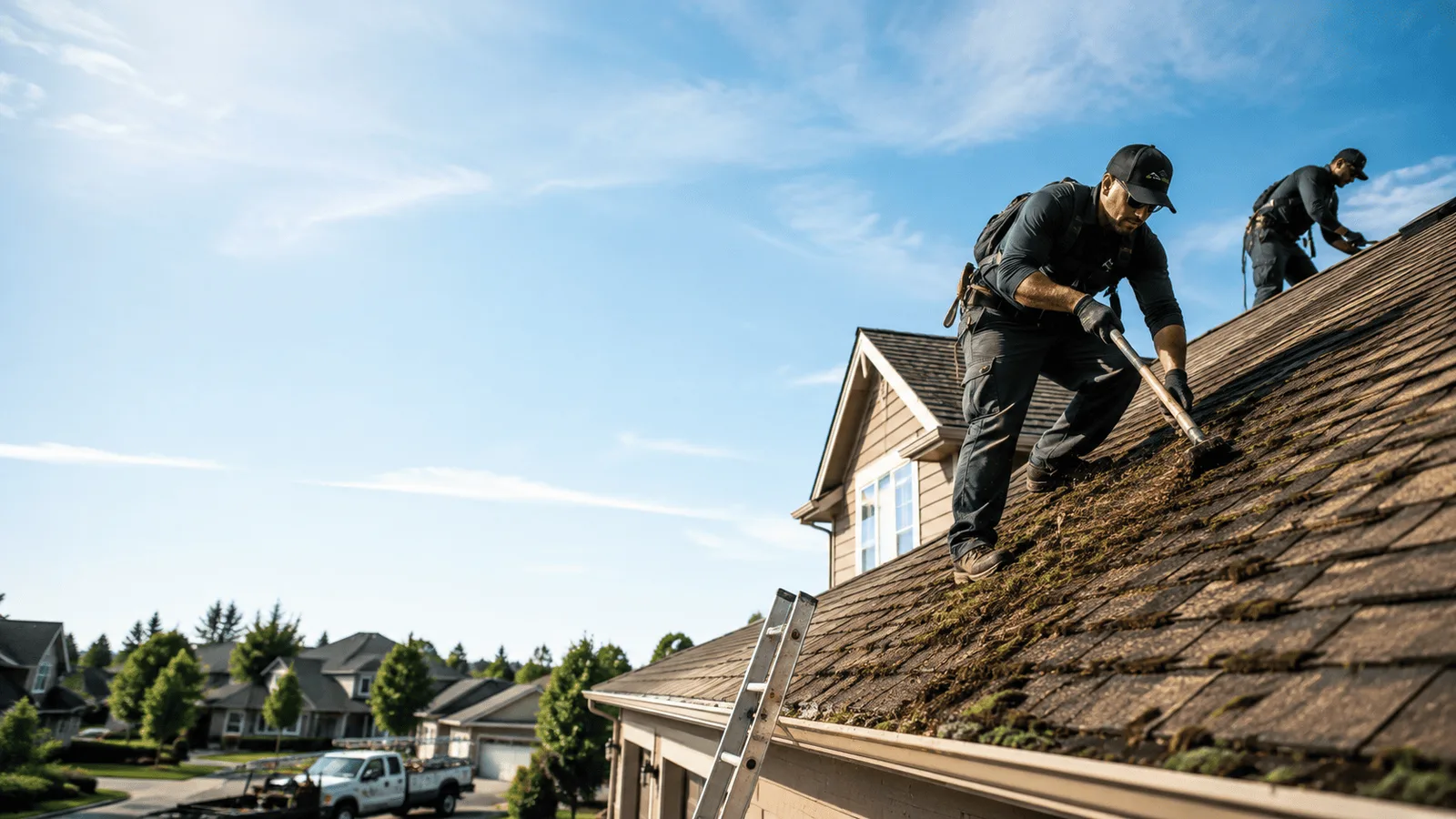 Roof Moss Removal in Shiloh, OH near me